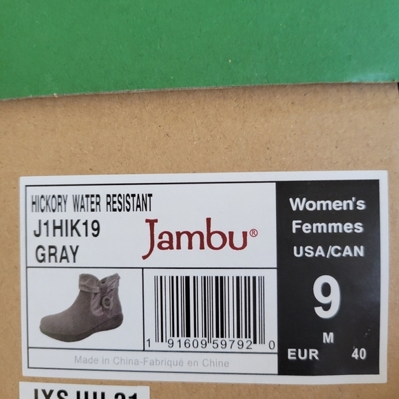 Jambu Hickory Water-Resistant Ankle Bootie Size 9‎ NIB - Picture 10 of 10